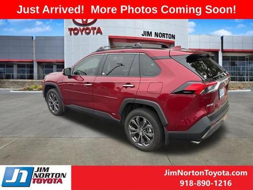 Ruby Flare Pearl 2025 Toyota RAV4 Hybrid Limited
