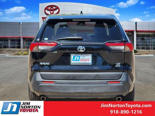 Midnight Black Metallic 2025 Toyota RAV4 LE
