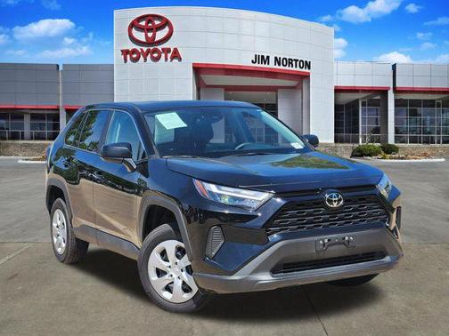 Midnight Black Metallic 2025 Toyota RAV4 LE