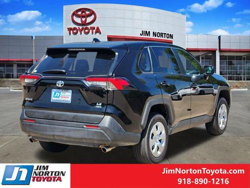 Midnight Black Metallic 2025 Toyota RAV4 LE