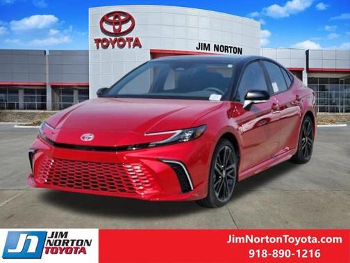 Red 2026 Toyota Camry XSE