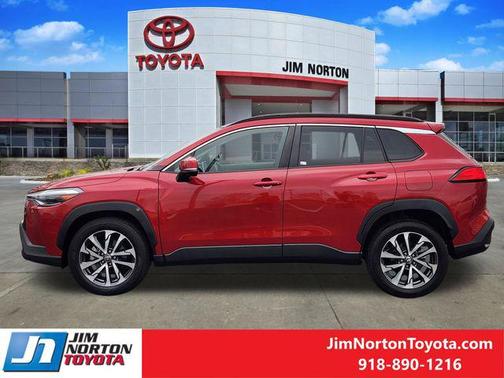 Barcelona Red Metallic 2023 Toyota Corolla Cross XLE