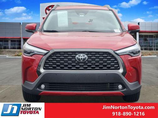 Barcelona Red Metallic 2023 Toyota Corolla Cross XLE