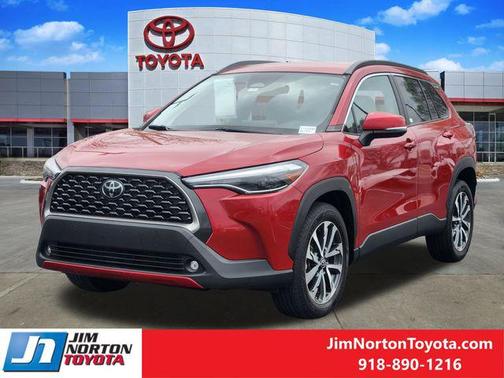 Barcelona Red Metallic 2023 Toyota Corolla Cross XLE