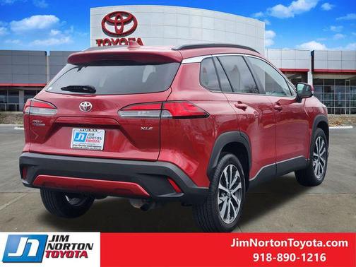 Barcelona Red Metallic 2023 Toyota Corolla Cross XLE