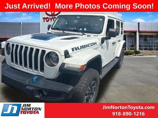 Bright White Clearcoat 2022 Jeep Wrangler Unlimited 4xe Rubicon