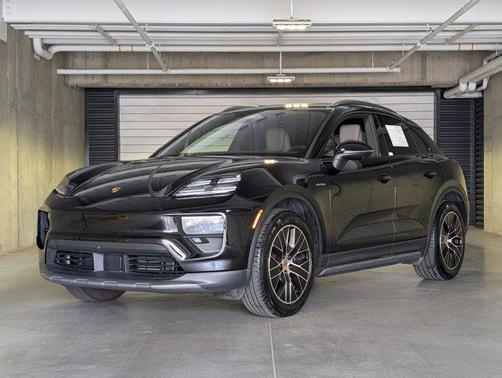 Black 2025 Porsche Macan Macan Electric