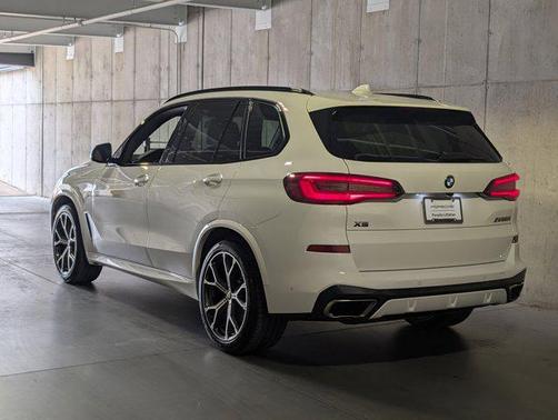 Alpine White 2021 BMW X5 M50i