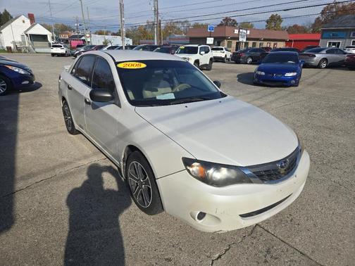 White 2008 Subaru Impreza 2.5i