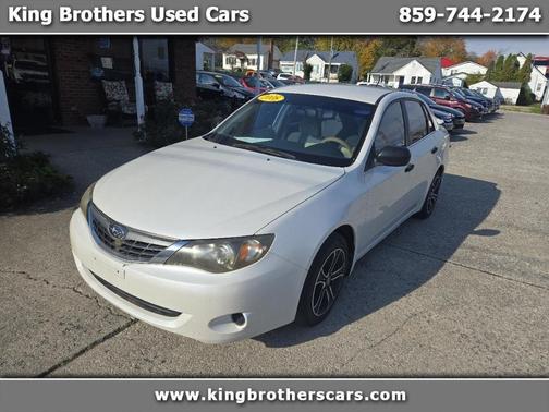 White 2008 Subaru Impreza 2.5i