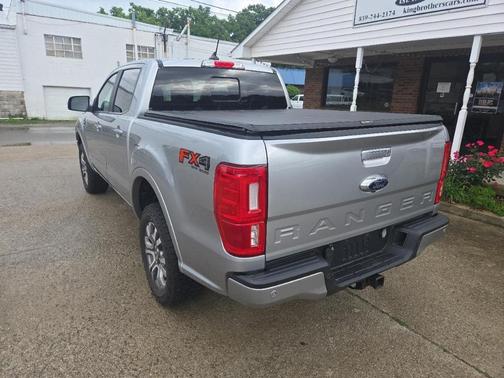Silver 2020 Ford Ranger Lariat