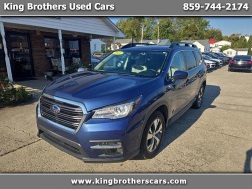 Abyss Blue Pearl 2021 Subaru Ascent Premium 7-Passenger