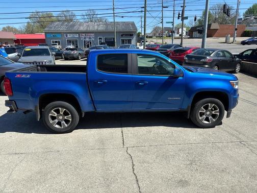 Blue 2018 Chevrolet Colorado Z71