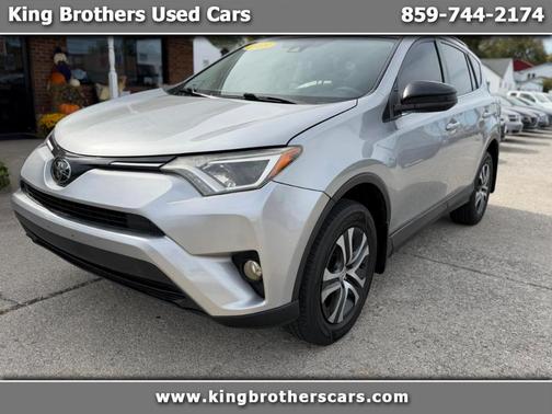 Silver 2018 Toyota RAV4 LE