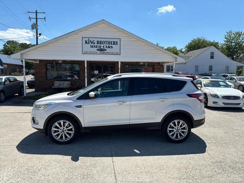 White 2017 Ford Escape Titanium