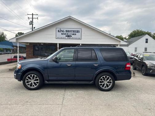 Blue 2016 Ford Expedition King Ranch