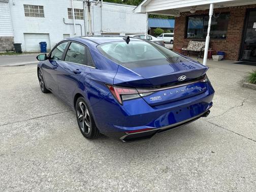 Blue 2022 Hyundai ELANTRA HEV Limited
