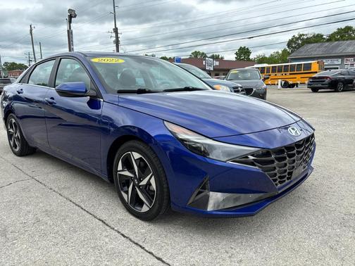 Blue 2022 Hyundai ELANTRA HEV Limited