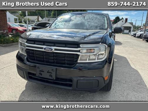 Black 2022 Ford Maverick Lariat