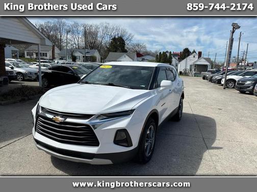White 2021 Chevrolet Blazer 1LT