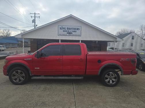 Maroon 2012 Ford F-150 FX4