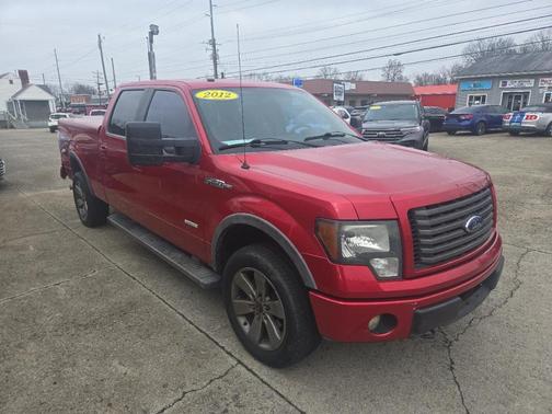 Maroon 2012 Ford F-150 FX4