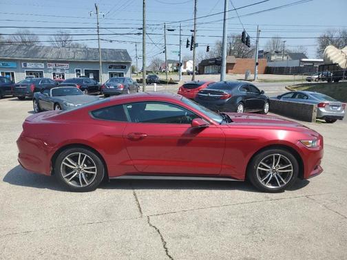 Red 2016 Ford Mustang EcoBoost