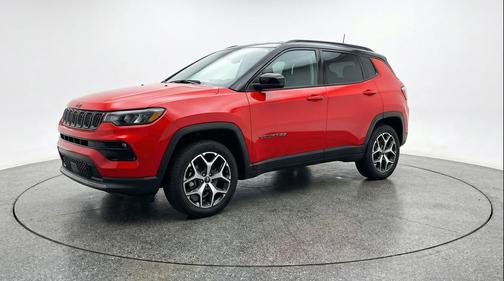 Red Hot Pearlcoat 2025 Jeep Compass Limited
