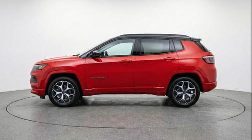Red Hot Pearlcoat 2025 Jeep Compass Limited