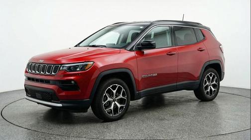 Red Hot Pearlcoat 2025 Jeep Compass Limited