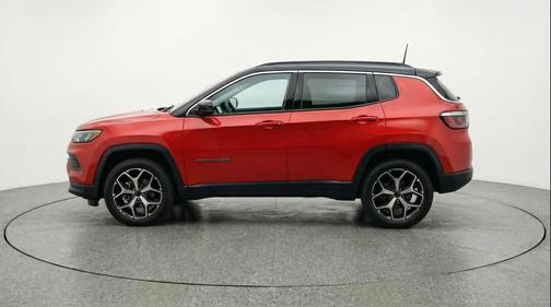Red Hot Pearlcoat 2025 Jeep Compass Limited