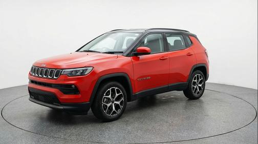 Red Hot Pearlcoat 2025 Jeep Compass Limited