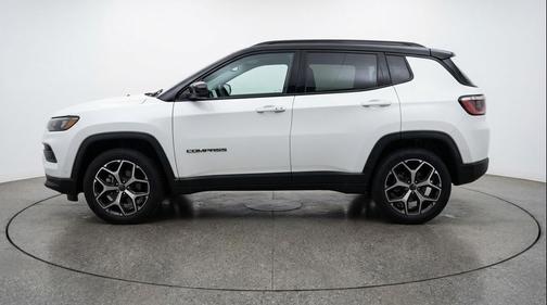 Bright White Clearcoat 2025 Jeep Compass Limited