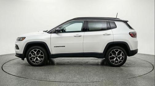 Bright White Clearcoat 2025 Jeep Compass Limited
