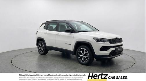 Bright White Clearcoat 2025 Jeep Compass Limited