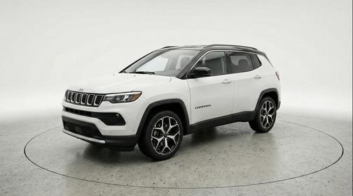 Bright White Clearcoat 2025 Jeep Compass Limited