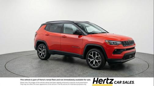 Red Hot Pearlcoat 2025 Jeep Compass Limited
