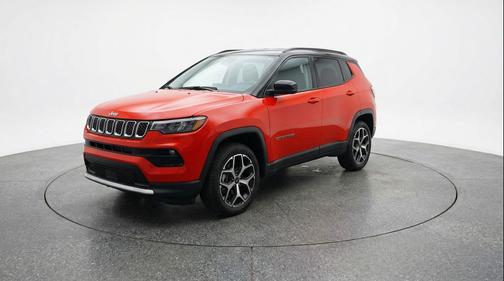 Red Hot Pearlcoat 2025 Jeep Compass Limited