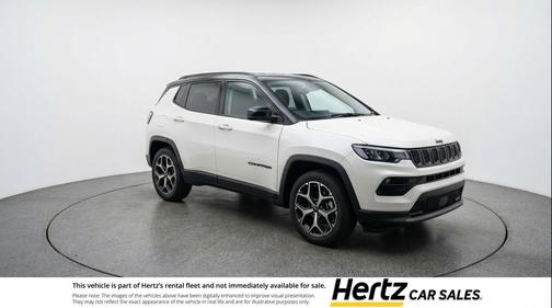 Bright White Clearcoat 2025 Jeep Compass Limited