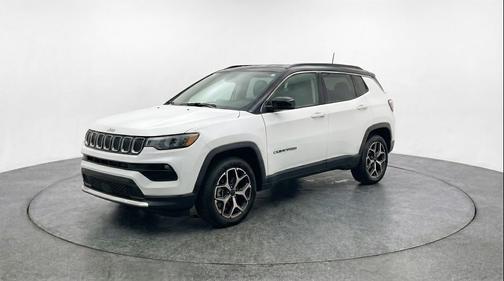 Bright White Clearcoat 2025 Jeep Compass Limited