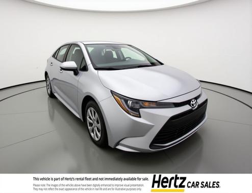 Classic Silver Metallic 2025 Toyota Corolla LE
