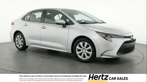 Classic Silver Metallic 2025 Toyota Corolla LE