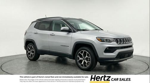 Silver Zynith Metallic Clearcoat 2025 Jeep Compass Limited