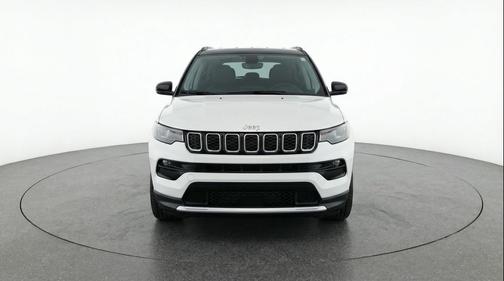Bright White Clearcoat 2025 Jeep Compass Limited