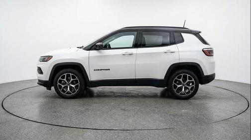 Bright White Clearcoat 2025 Jeep Compass Limited