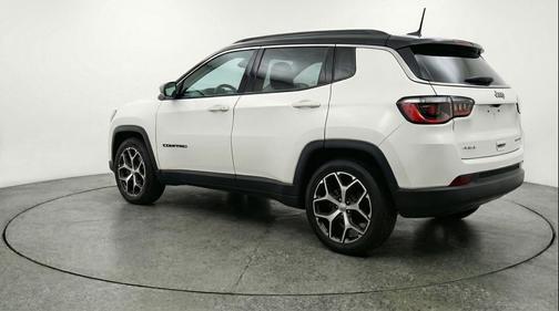 Bright White Clearcoat 2025 Jeep Compass Limited