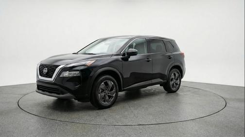 Super Black 2025 Nissan Rogue SV