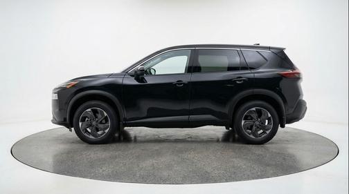Super Black 2025 Nissan Rogue SV
