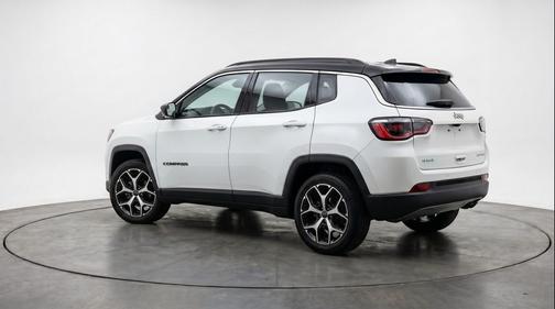 Bright White Clearcoat 2025 Jeep Compass Limited
