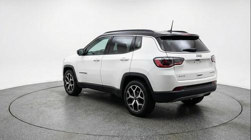 Bright White Clearcoat 2025 Jeep Compass Limited